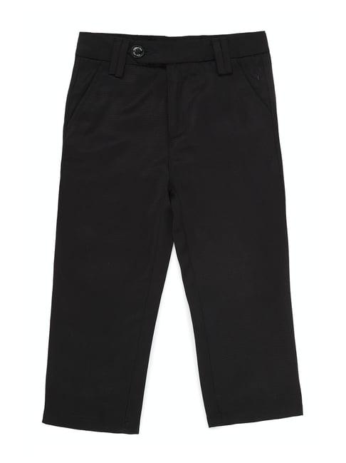 Buy Gioberti Boys Flat Front Dress Pants Black 10 at Amazonin