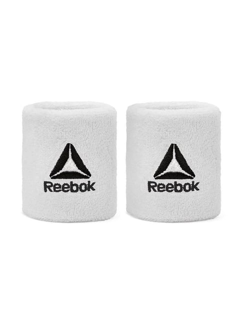 Reebok White Sports Wristbands-Reebok-Footwear-TATA CLIQ