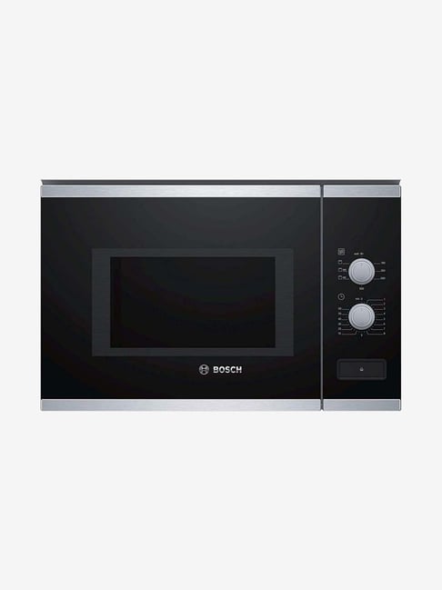 Bosch Bel550ms0i 25l Stainless Steel Built In Microwave Black Online At Best Prices Tata Cliq Bosch Bel550ms0i 25l Stainless