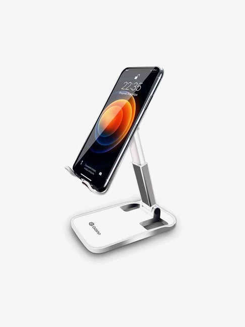 Gripp Magic Stand Compatible For All Mobile Phones Devices (White)