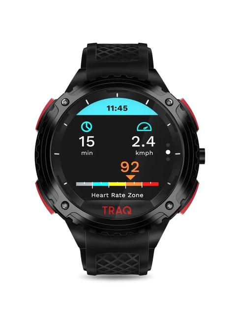 TRAQ Triathlon 75004PP01 Unisex Smart Watch