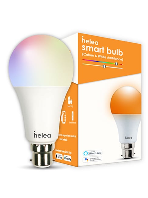 Helea HL-SBB12RC 12W B22 Smart Bulb with Voice Assistant (Colour & White Ambiance)