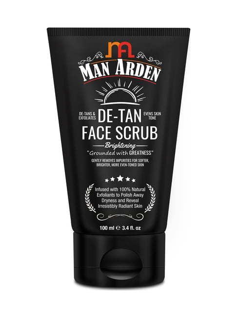 Man Arden De Tan Brightening Face Scrub - 100 ml