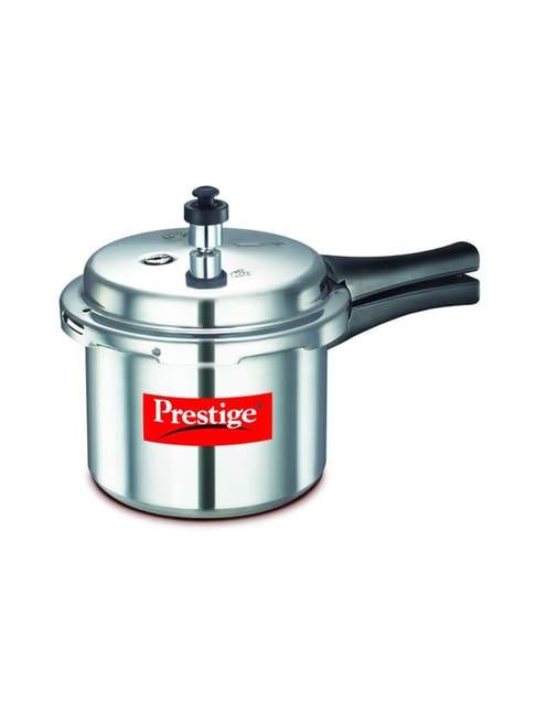 Prestige Popular Silver Aluminium Pressure Cooker (3 L) - Set of 1