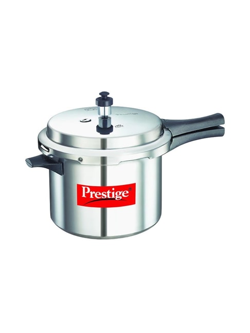 Prestige Popular Silver Aluminium Pressure Cooker (5 L) - Set of 1