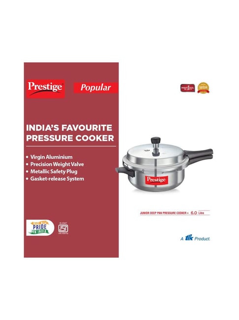 Prestige 6l discount aluminium pressure cooker