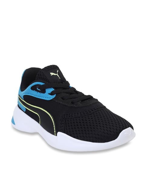 Puma Kid's Jaro AC PS Core Black Casual Sneakers