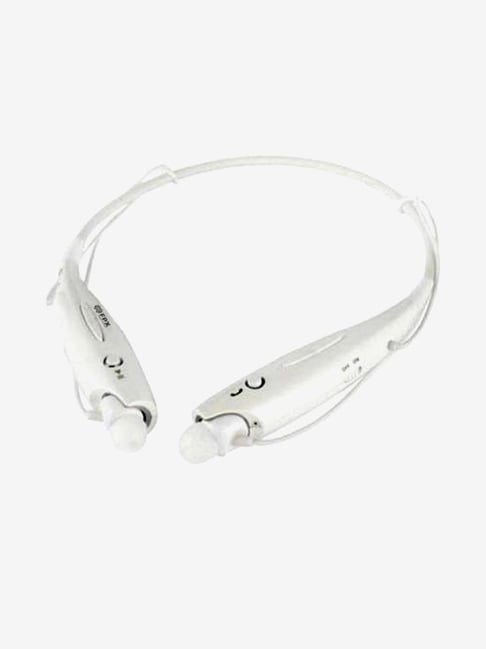 FPX Wireless Neckband Bluetooth Headset With Mic (White)