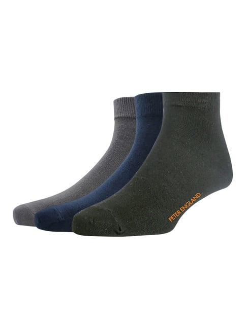 Peter England Assorated Socks - Pack Of 3