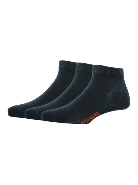 Peter England Black Socks - Pack Of 3