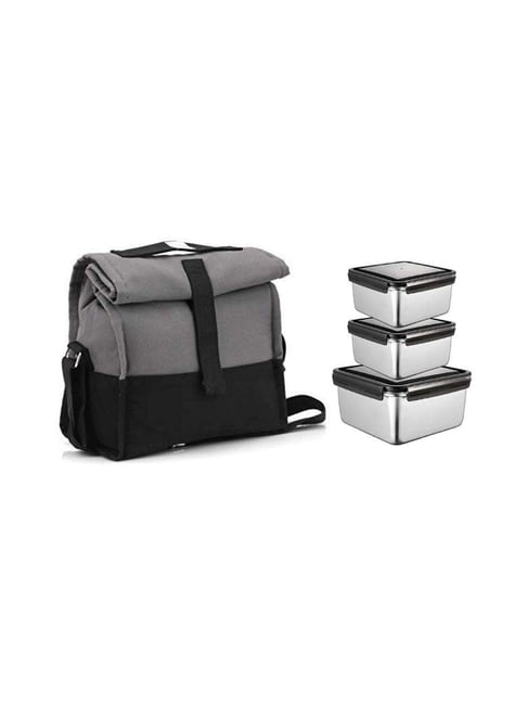 Femora High Steel Rectangle Lunch Box Steel