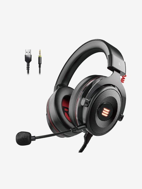 Eksa E900 Pro Wired Gaming Headphone With Mic - (Black)