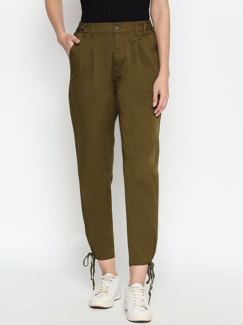 Everleigh Cargo Trouser in MID GREEN  White Stuff