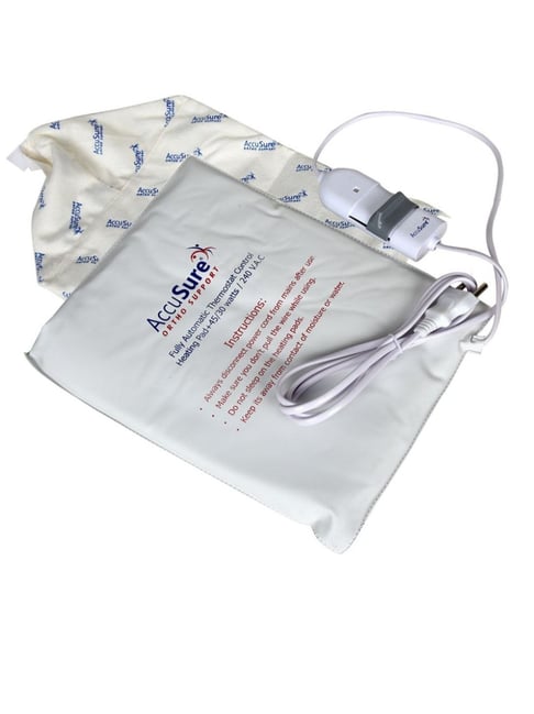 Accusure Electric Heating Pad For Pain Relief With Three Level Temperature Setting (XL)