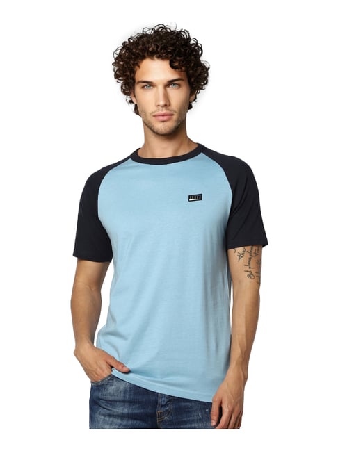Black and light blue t shirt Clearance