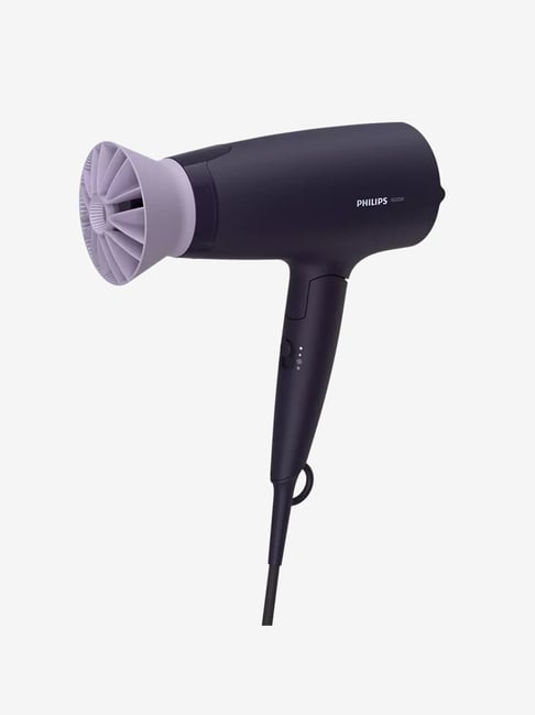 Philips 3000 BHD318/00 1600W Hair Dryer (Black/Purple)