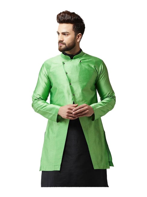 Self hot sale print sherwani