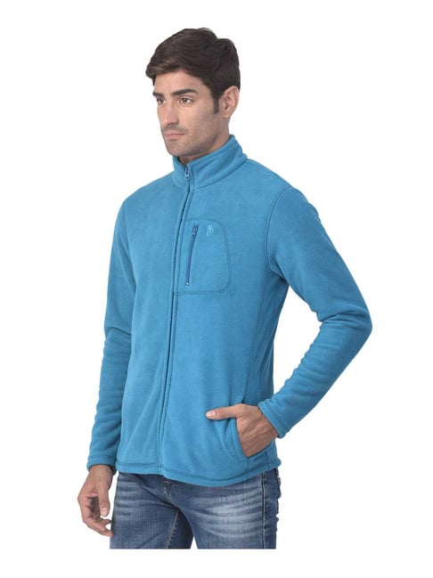 Buy Woodland Black Regular Fit High Neck Jacket for Men Online @ Tata CLiQ