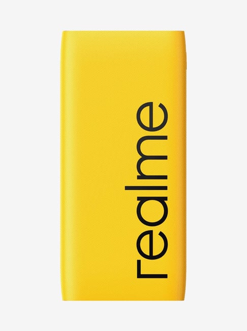 RealMe Bank 2i 10000mAh Dual Port Power Bank (Yellow)