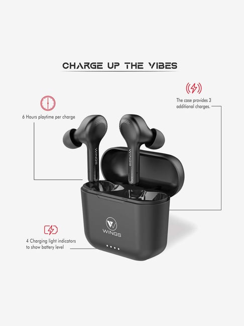 wings vibe true wireless earbuds