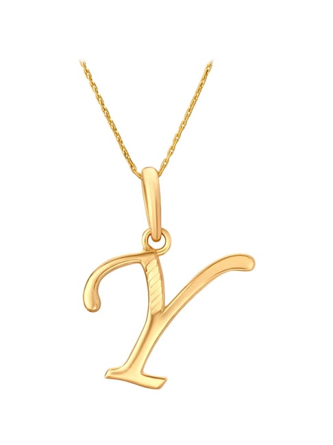 Tanishq on sale alphabet pendant