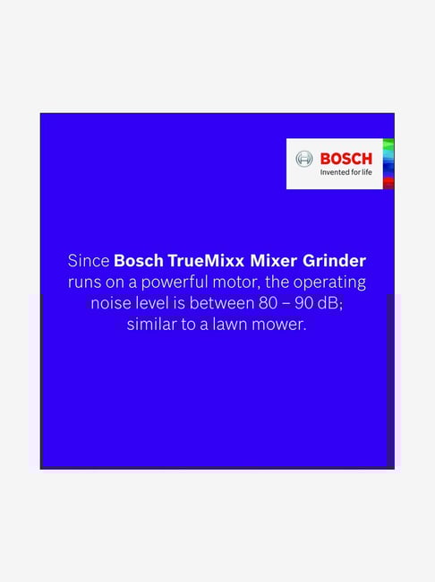 Buy Bosch TrueMixx Bold MGM4334BIN 600W Mixer Grinder with 3 Jars (Black) Online at Best Prices