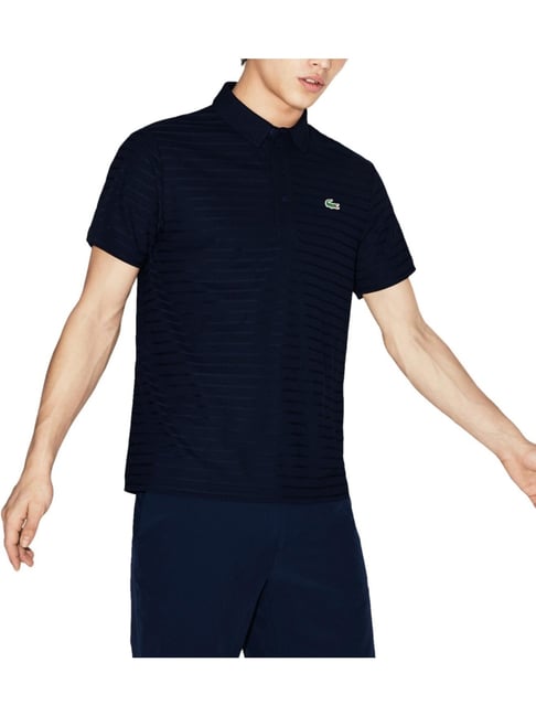 Lacoste Men's Sport Short Sleeve Jacquard Techincal Polo Shirt