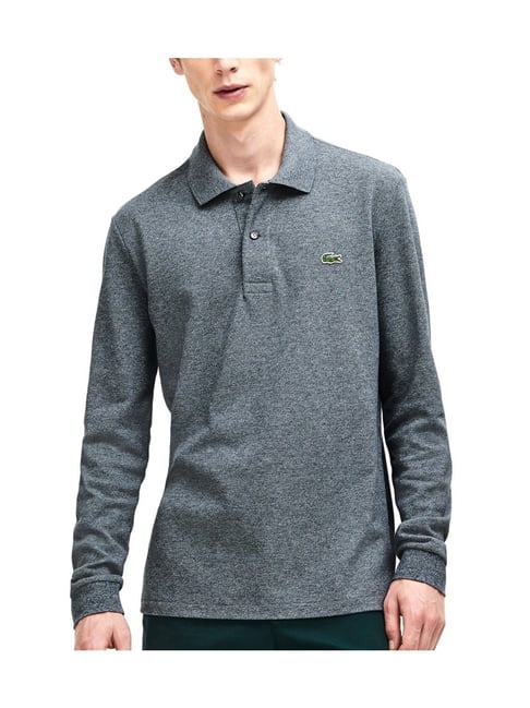 Long Sleeve Polo Grey Lacoste Polo Shirt Polo Shirt Lacoste Men