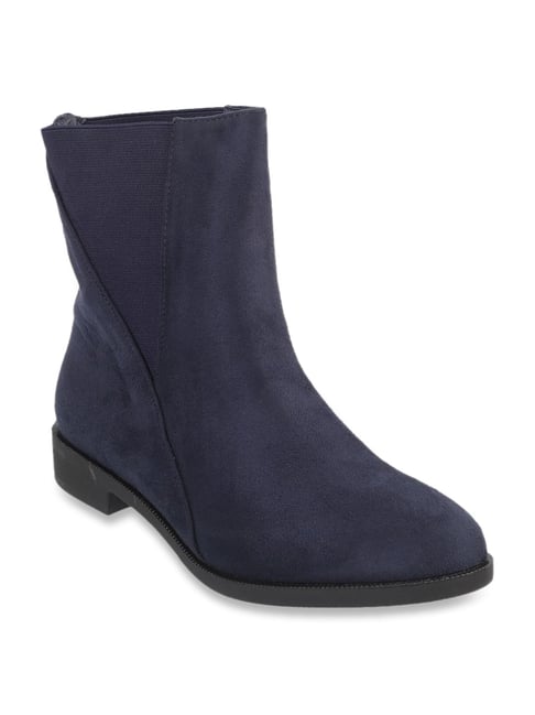 Buy Metro Women's Navy Casual Booties for Women at Best Price