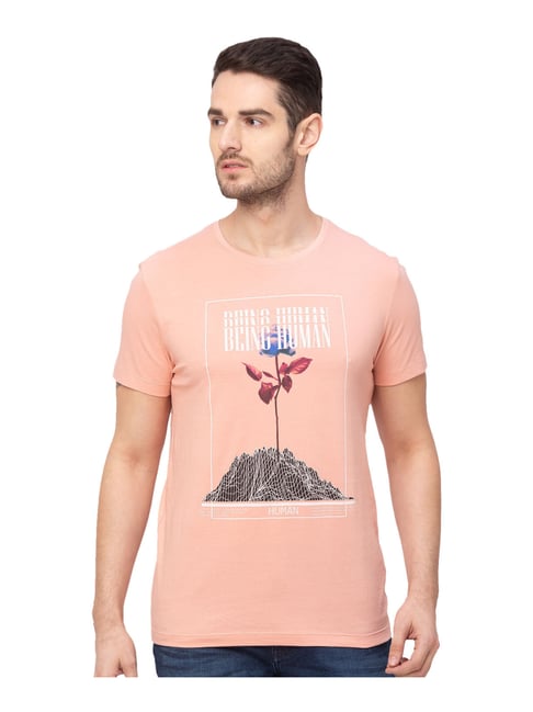 Being human clearance pink t shirt