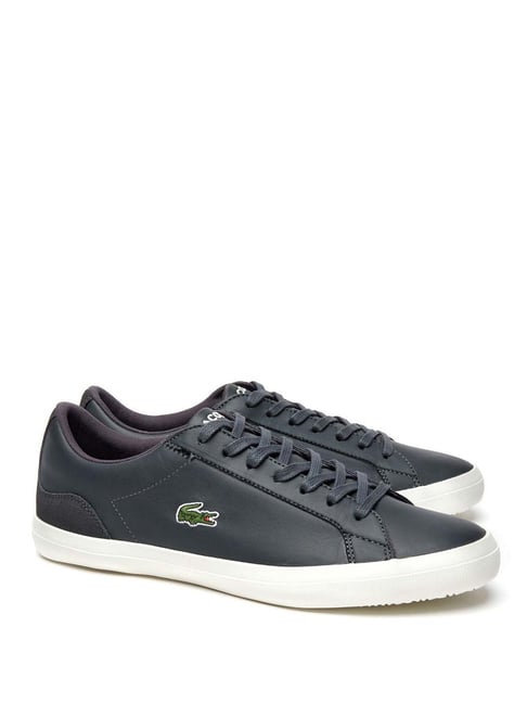 Buy Lacoste Navy Lerond Trainer Sneakers for Men Online Tata CLiQ