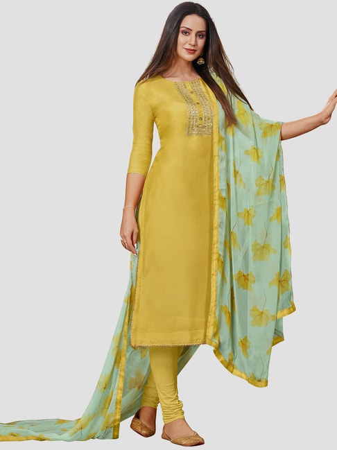 ANIRAV Crepe Printed Salwar Suit Material Price in India - Buy ANIRAV Crepe  Printed Salwar Suit Material online at Flipkart.com