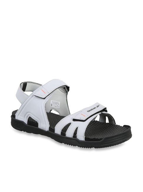 Reebok gray best sale floater sandals