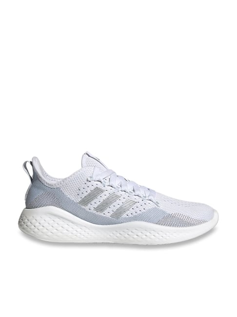 Adidas Women's Fluidflow 2.0 White Running Shoes