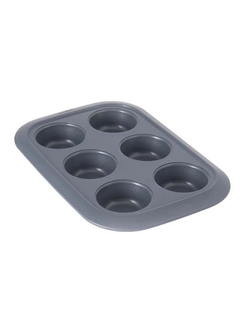 BergHOFF Gem Grey Steel Cupcake Tray (80 ml) - Set of 1