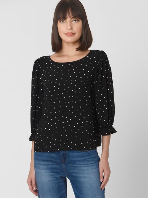 Vero moda sale polka dot top