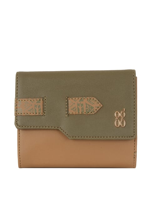 Buy BAGGIT PVC Womens Casual Wear 3 Fold Wallet