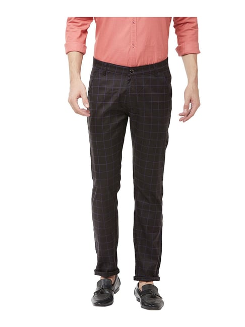 Tall Super Skinny Red Check Trouser | boohoo