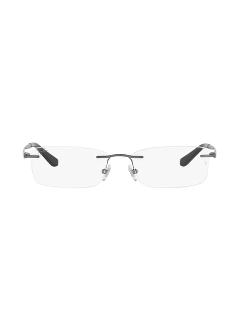 Ray-Ban 0RX6303I Highstreet Gunmetal Rimless Rectangular Frame-picture-26