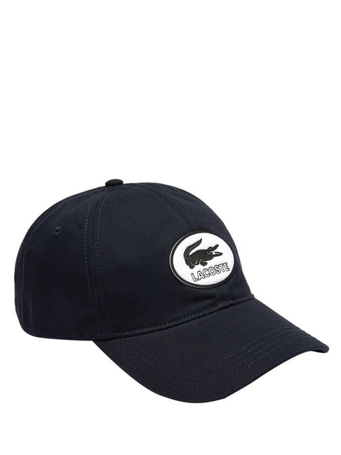 Lacoste Navy Heritage Badge Cotton Logo Baseball Cap