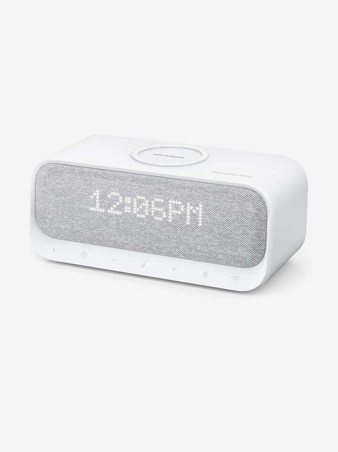 Soundcore Wakey Wireless Bluetooth Speaker with Qi Wireless Charging (White)