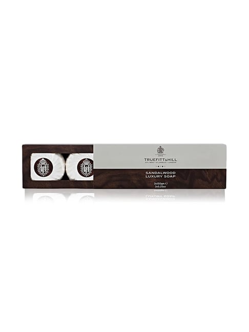 Truefitt & Hill Sandalwood Luxury Soap Set of 3
