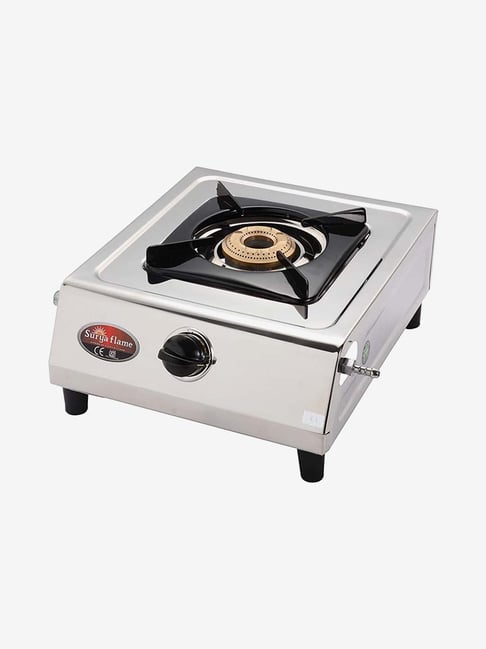 Buy Suryaflame 1B Capri 1 Burner Gas Stove (Silver) Online At Best ...