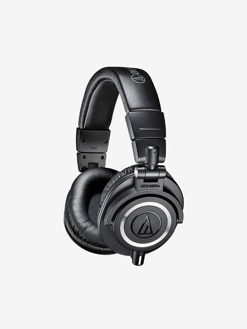 Audio-technica Audio Technica ATH M50x Over Ear Professional Studio Monitor Headphones (Black)