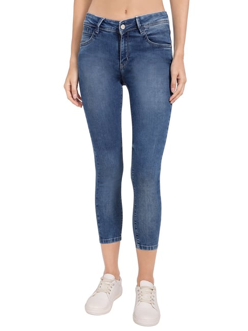 RECAP Indigo Blue Cotton Jeans