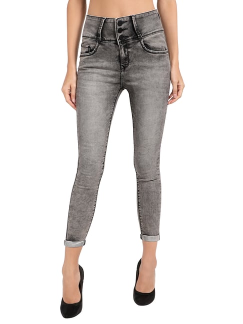 RECAP Grey Cotton Jeans