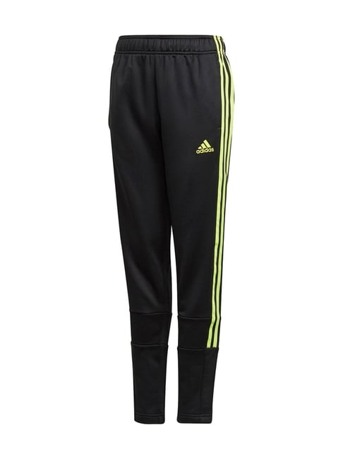 Adidas Kids Black Striped Trackpants