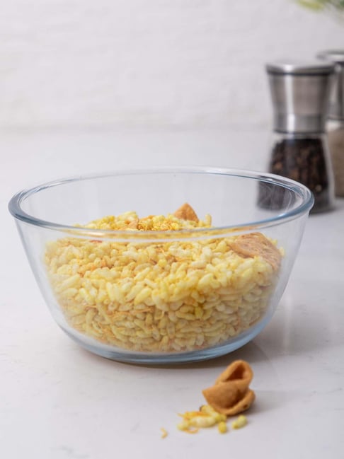 Goodhomes Transparent Glass Mixing Bowl - Set of 1