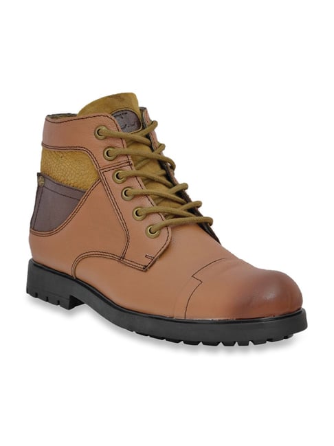 Carlton London Men's Tan Casual Boots