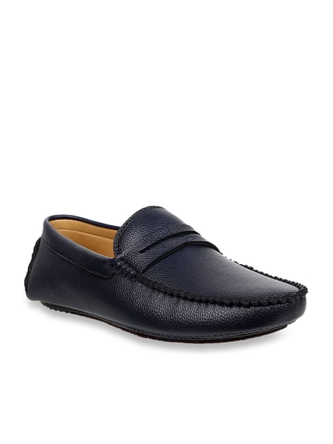 Carlton London Men's Navy Casual Loafers